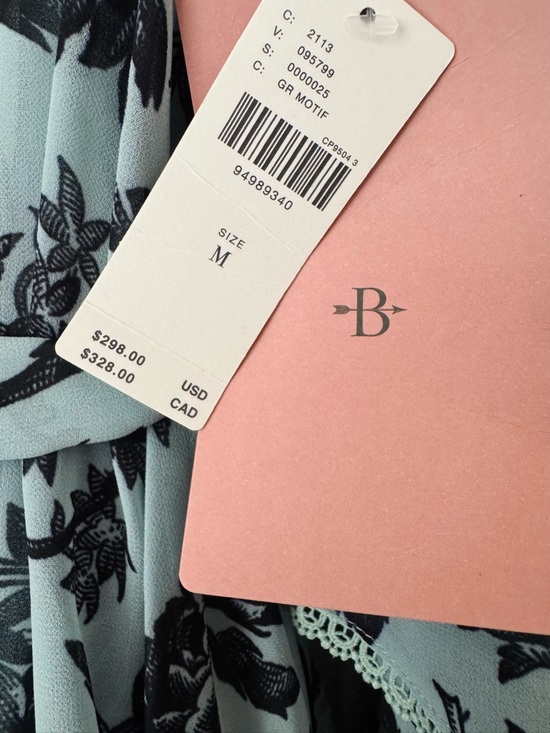 Anthropologie BHLDN Camila Kimono -Sleeve-Chiffon Mini Dress, Size M - Picture 15 of 15